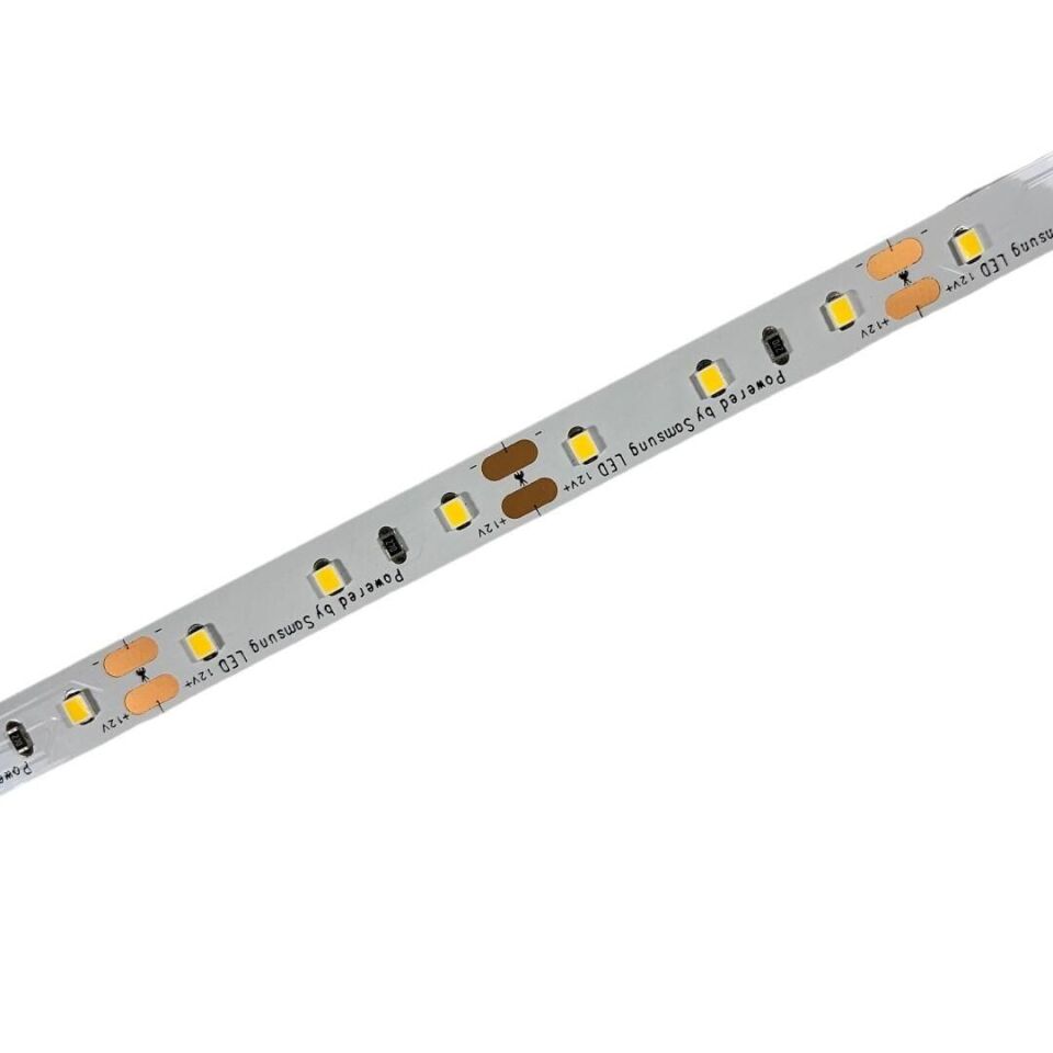 SAMSUNG ŞERİT LED SAMSUNG 60 LEDLİ 2835 SMD 4000K ŞERİT LED 12V 14.4W IP20 5m