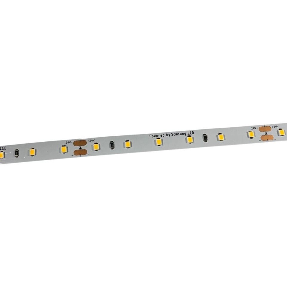 SAMSUNG ŞERİT LED SAMSUNG 60 LEDLİ 2835 SMD 3000K ŞERİT LED 24V 14.4W IP20 5m
