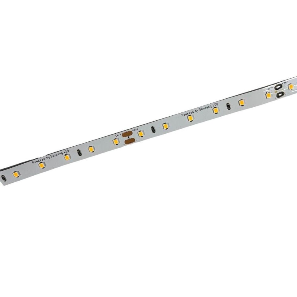 SAMSUNG ŞERİT LED SAMSUNG 60 LEDLİ 2835 SMD 2700K ŞERİT LED 24V 14.4W IP20 5m