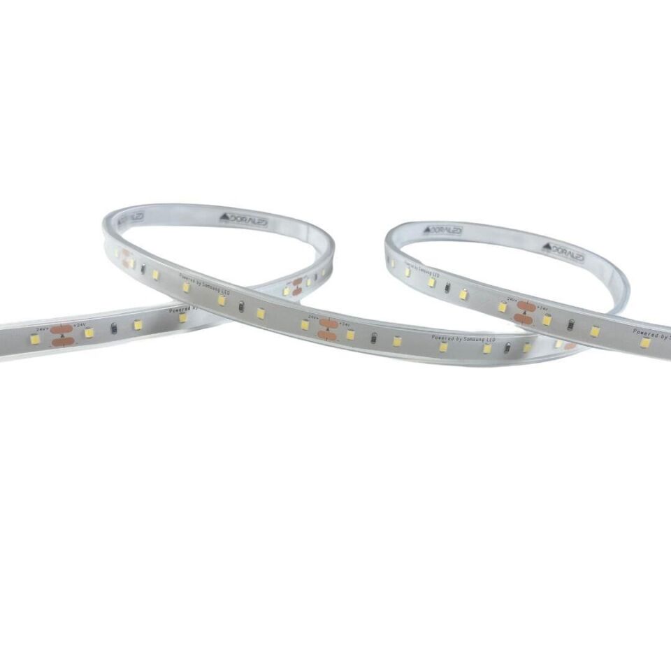 SAMSUNG ŞERİT LED SAMSUNG 60 LEDLİ 2835 SMD 6500K ŞERİT LED 24V 14.4W IP67 5m