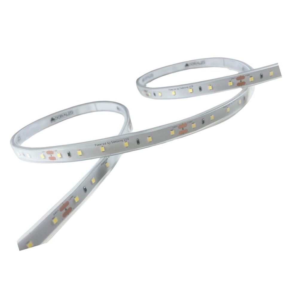 SAMSUNG ŞERİT LED SAMSUNG 60 LEDLİ 2835 SMD 6500K ŞERİT LED 24V 14.4W IP67 5m