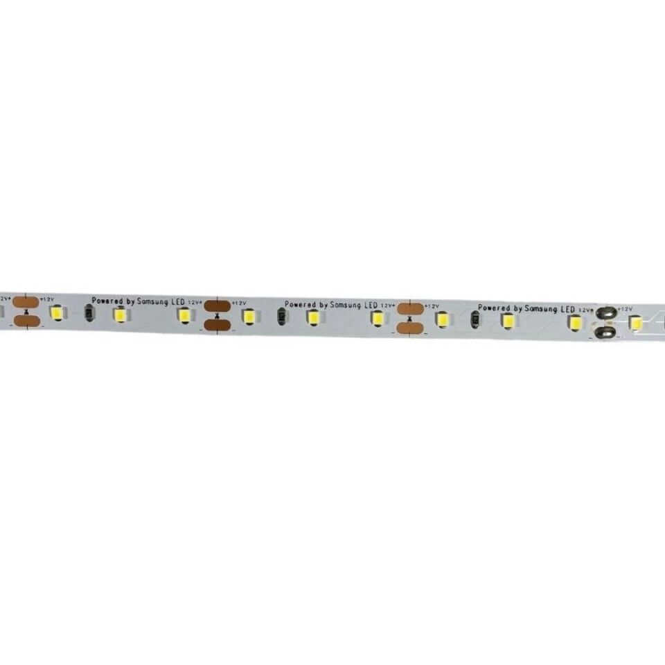 SAMSUNG ŞERİT LED SAMSUNG 60 LEDLİ 2835 SMD 6500K ŞERİT LED 12V 14.4W IP20 5m